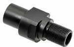 CMMG's PS90 Thread Adapter Is Best Used With a Short Barrel On Your PS90 SBR Build. It adapts The Standard M12 X 1.0 LH Threads Of The PS90 To 1/2"-28 And Is Compatible With Most 5.56/.223 Muzzle devi...