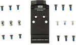 C&H Precision V4 Optic Mounting Plate Glock Dovetail Fits Optic Ready CZ Shadow 2 Trijicon RMR/SRO Holosun 407C/507C/507