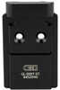 C&H Precision GL509TST V4 Mil/Leo Adapter Black Anodized Holosun 509T Pattern Footprint