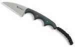 Columbia River Knife & Tool Minimalist Wharncliffe 2" Fixed Blade Plain Edge 5Cr15MoV/Bead Blast Black