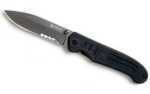 Columbia River Knife & Tool IgnitorT Folding Knife/Assisted 8Cr14MoV/Dark Gray Titanium Nitride Combo Modified Drop Poin