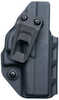 Crucial Concealment Covert IWB Inside Waistband Holster Ambidextrous Kydex Black Fits Glock 43/43X 1019