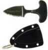 Cold Steel Urban Pal Fixed Blade Knife AUS 8A/Polished 3/4 Serrated Drop Point Secure-Ex Sheath 1.5" Black Kraton Box 43
