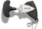 Cold Steel Mini Pal Fixed Blade Knife AUS 8A/Polished 3/4 Serrated Drop Point Secure-Ex Sheath 1" Black Kraton Box 43NSK