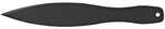 Cold Steel Mini Flight Sport Fixed Blade Knife Black Plain Edge Throwing 10" Overall Length 1055 Carbon Hand