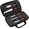 Cold Steel CSFXFLDKIT Hunting Kit Includes Caper Blade, Skinning Blade W/Gut Hook, General Purpose Blade, Boning Blade, 