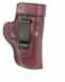 Model: Clip On Hand: Right Hand Barrel Length: 3.25" Finish/Color: Brown Fit: Fits Glock 26, 27, 33 Type: Holster Manufacturer: Don Hume Model: Clip On Mfg Number: J168038R