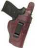 Don Hume H715M Clip-On Holster Inside The Pant Fits S&W .38 Special Bodyguard With Laser Left Hand Brown Leather J168066