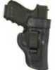 Don Hume H715M Clip-On Holster Inside The Pant Fits S&W .38 Special Bodyguard With Laser Right Hand Black Leather J16806