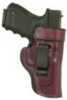Don Hume H715M Clip-On Holster Inside The Pant Fits S&W M&P.40 Caliber Right Hand Brown Leather J168213R
