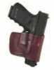 Don Hume JIT Slide Holster Right Hand Brown 3.5" Kahr P9 Leather J980010R