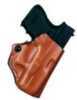 Desantis Mini Scabbard Belt Holster Fits Glock 26/27/33 Right Hand Black Leather 019BAE1Z0