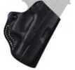 Desantis 019 Mini Scabbard Belt Holster Right Hand Black Beretta Nano Leather W/ Crimson Trace Laserguard 019BAW4Z0