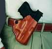 DeSantis Gunhide Mini Scabbard Belt Holster Fits Springfield Hellcat Right Hand Tan Leather 019TA9PZ0