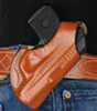 Desantis 027 Quick Snap Belt Holster Right Hand Black Keltec P3AT/Ruger LCP Leather