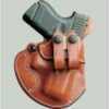DESANTIS Cozy Partner Holster IWB RH Leather for Glock 26,27 Tan