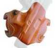 DESANTIS Mini Slide Holster OWB RH Leather S/A XD 4" Tan