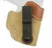 Desantis Sof-Tuck Inside The Pant Holster Fits Springfield XD 9mm/ 40 S&W with 3" Barrel & H&K P30SK Left Hand Tan Leath