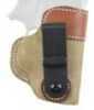 Desantis Sof-Tuck Inside The Pant Holster Fits S&W Bodyguard .380 Left Hand Tan Leather 106NBU7Z0