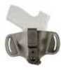 Desantis Outback IWB/OWB Belt Holster Fits Large Autos and Small Revolvers Ambidextrous Black Leather 145BJG2Z0