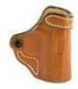 DESANTIS Criss-Cross Holster OWB RH Leather Sig P238 Tan