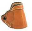 DESANTIS Criss-Cross Holster OWB RH Leather S&W B-Guard Tan