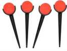 Daisy Shatterblast Targets w/Holders Includes 8-2" Orange Clay and 4 Stands 980872-444