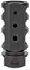 Fortis Manufacturing Inc. RED Muzzle Brake 5.56MM Fits AR15 Black Finish AR15-RED-M2-BLK