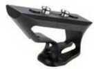 Fortis Manufacturing Inc. Shift Angled Fore Grip Fits KeyMod Black Anodized Finish F-SHIFTSHORT-KM