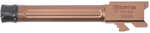 Model: Match Grade Barrel Caliber: 9MM Barrel Type: Threaded Barrel Length: 4" Finish/Color: Titanium Copper Nitride Fit: Fits Glock 19 Type: Barrel Manufacturer: Fortis Manufacturing, Inc. Model: Mat...