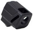 Faxon Firearms Exos-525 Compensator 9mm Compatible With Sig Sauer P365/xl Anodized Finish Black Ff-p-a-comp-ss-s-01