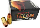 Model: Telos Caliber: 45 ACP Grains: 160Gr Type: Copper Units Per Box: 20 Manufacturer: G2 Research Model: Telos Mfg Number: G00629