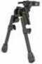 GG&G Inc. Tactical Bipod Fits Picatinny Quick Detach Head Pans 20 Deg Left and Right of Center Cants 25