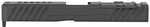 Grey's GGP17 Stripped Slide Is machined From 17-4 Billet Stainless Steel With a Black Nitride Coating Inside/Out And Has Dual Optic Cutout For Trijicon RMR Or Leupold DeltaPoint Pro. It Comes With a C...