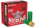 Model: Exclusive Series Caliber: 12 Gauge 2.75" Grains: #6 Ounce of shot: 1 3/16 oz Type: Shot Units Per Box: 25 Manufacturer: Sterling Model: Exclusive Series Mfg Number: 8698779951047
