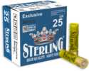 Model: Exclusive Series Caliber: 20 Gauge 2.75" Grains: #8 Ounce of shot: 7/8 oz. Type: Shot Units Per Box: 25 Manufacturer: Sterling Model: Exclusive Series Mfg Number: 8698779960902