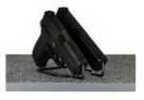 Gun Storage Solutions Handgun Hangers Duelies Vinyl Coated Fits Guns As Small As .22 Caliber 2 Per Stand Black DUEL2