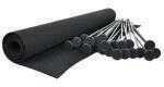 Gun Storage Solutions Rifle Rod 20 pack starter kit includes 20 rods and fabric size 15" x 30" RR20SK