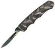 Havalon Piranta Stag Folding Knife Liner Lock 2.75" Stainless Steel Blade Polymer Handle with Black Color OAL 7 3/8" Inc