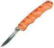 Havalon Piranta Stag Folding Knife Liner Lock 2.75" Stainless Steel Blade Blaze Orange Polymer Handle OAL 7 3/8" Include