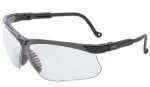 Howard Leight Genesis Glasses Black Frame Clear Lens R-03570