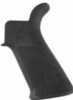 Hogue Grips Beavertail AR-15/M16 Rubber NO Finger Grooves Black 15030