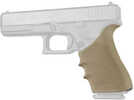 Link to Model: HandAll Beavertail Grip Sleeve Finish/Color: Flat Dark Earth Fit: Glock Gen 1-2-5 17, 17L, 19X, 34, 34MOS Manufacturer: Hogue Model: HandAll Beavertail Grip Sleeve Mfg Number: 17023