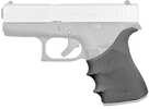 Hogue HandAll Beavertail Grip Sleeve Rubber Black Color Fits Glock 43x/48 18210