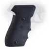 Hogue Grips Rubber Fits Sig Sauer P220 American Finger Grooves Black 20000