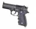 Hogue Grips Rubber Black W/Finger Grooves Wraparound Beretta M92 92000
