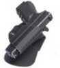 Fobus Level 2 Thumb Lever Holster Fits Glock 26/27/33 Right Hand Kydex Black GL26PB