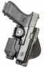 Fobus Belt Roto Tactical Speed Holster Left Hand Black for Glock 17 With Light Or Laser GLT17RBL