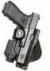 Fobus Light or Laser Roto Paddle Holster Fits Glock 21/20/37 With Right Hand Kydex Black GLT21RP