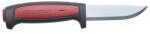 Morakniv 15 Pack of Pro C Fixed Blade Knives Carbon Steel Black and Red Rubber Handle Sheath 3.6"